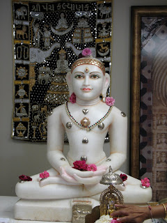 Sacred portrait of Rishabhanatha Bhagwan, the First Tirthankara — Adinatha