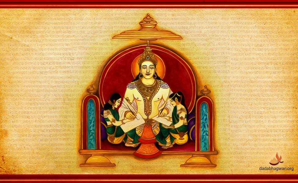 Rishabhdev with daughters Brahmi and Sundari — Ikshvaku dynasty